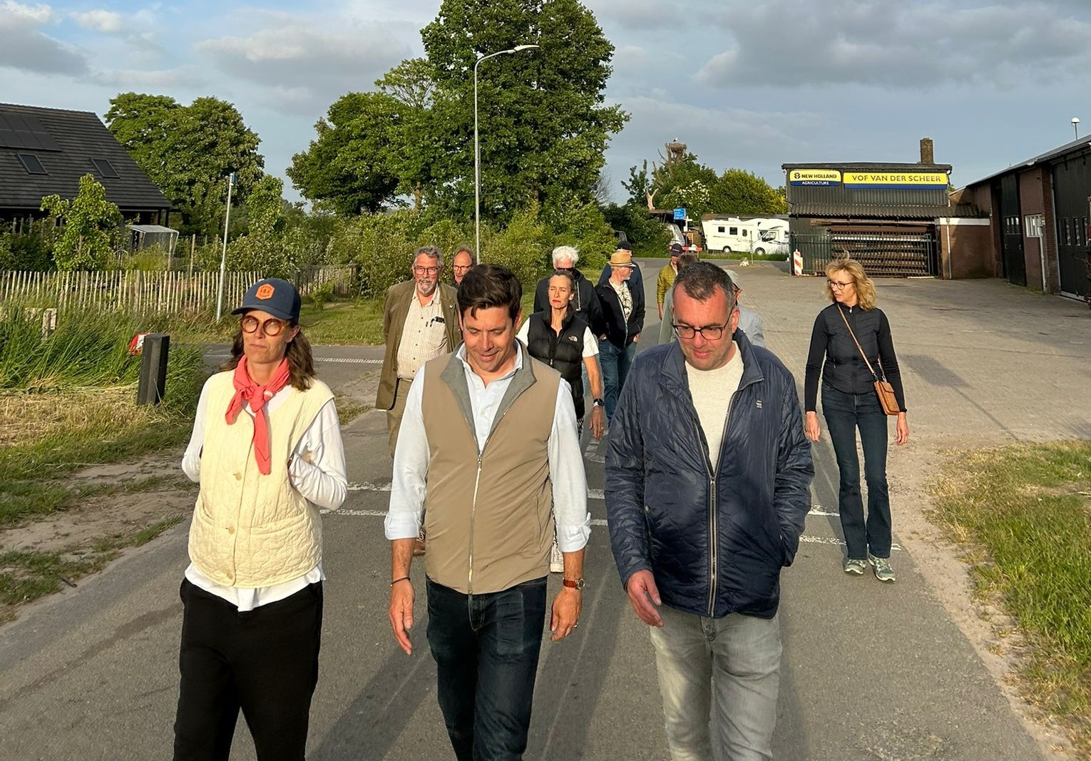 Wandelen met de burgemeester Wapenveld