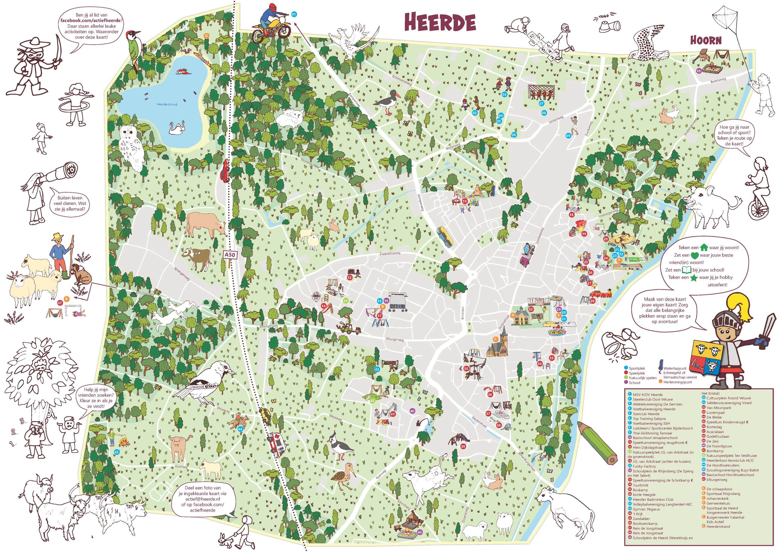 Sport- en beweegkaart Heerde