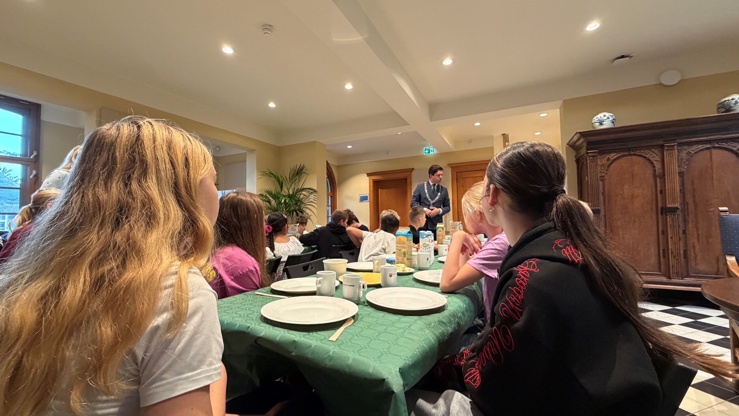 Ontbijt met de burgemeester