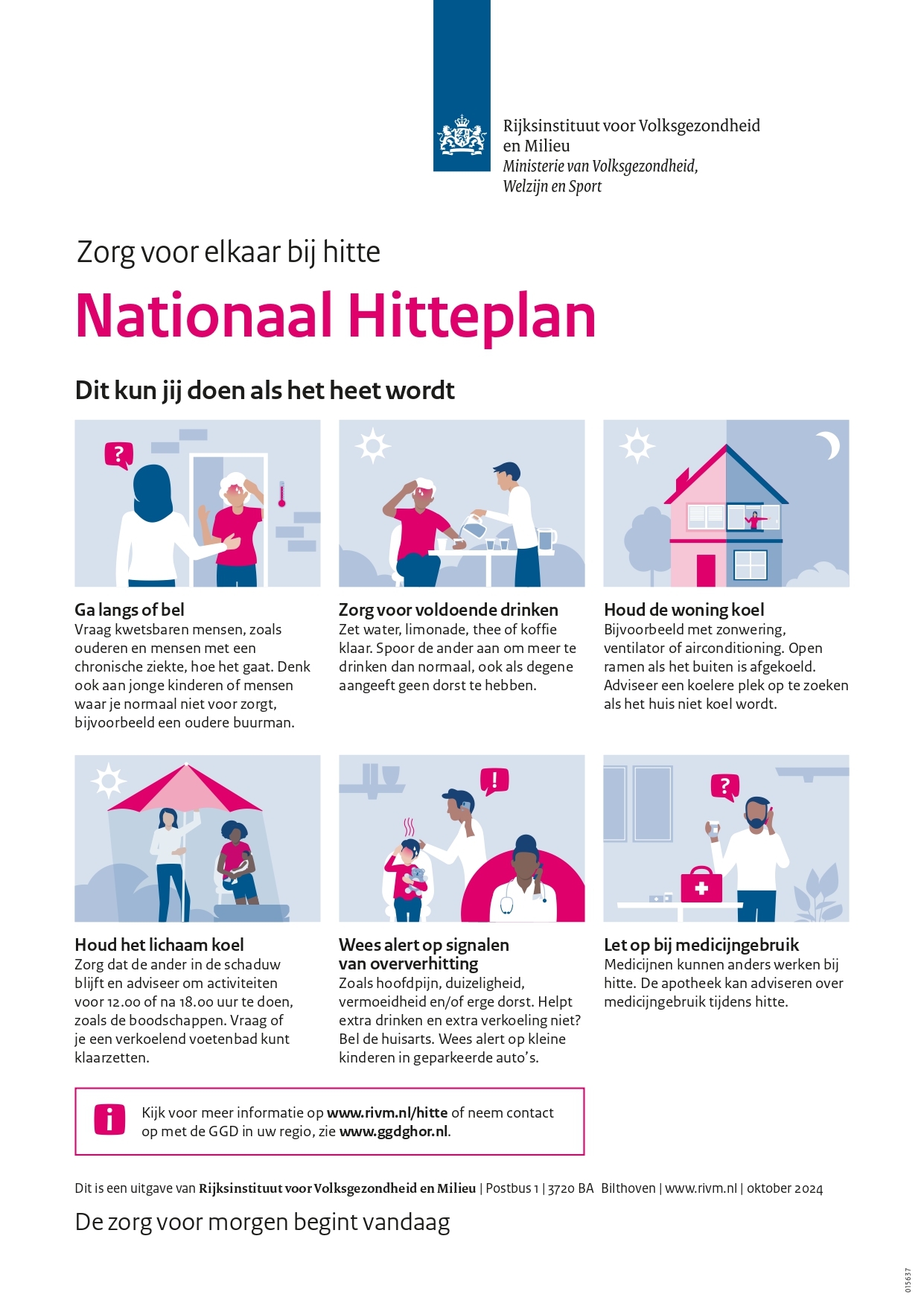 Infographic Nationaal Hitteplan 