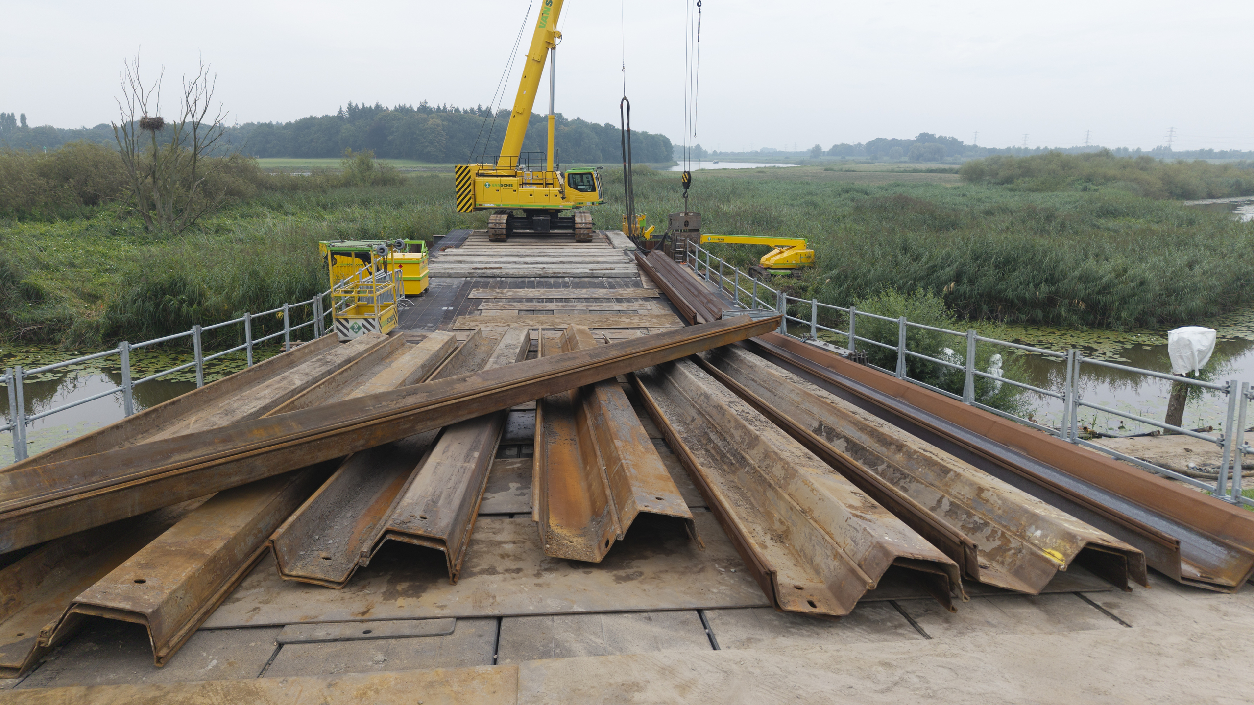 Vliegtuigberging Veessen brug