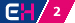 Logo eHerkenning met betrouwbaarheidsniveau 'Midden' (Niveau 2)